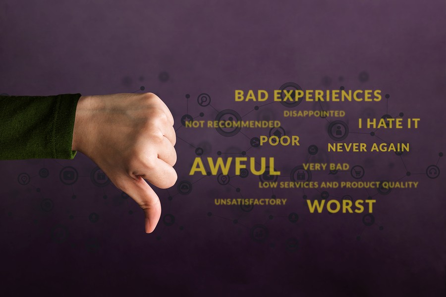 Bad experiences