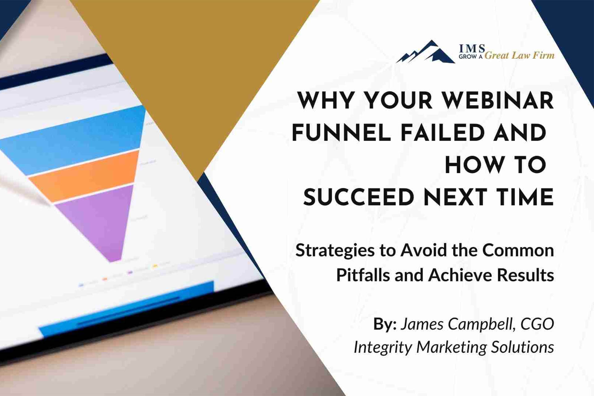 Why Your Webinar Failed