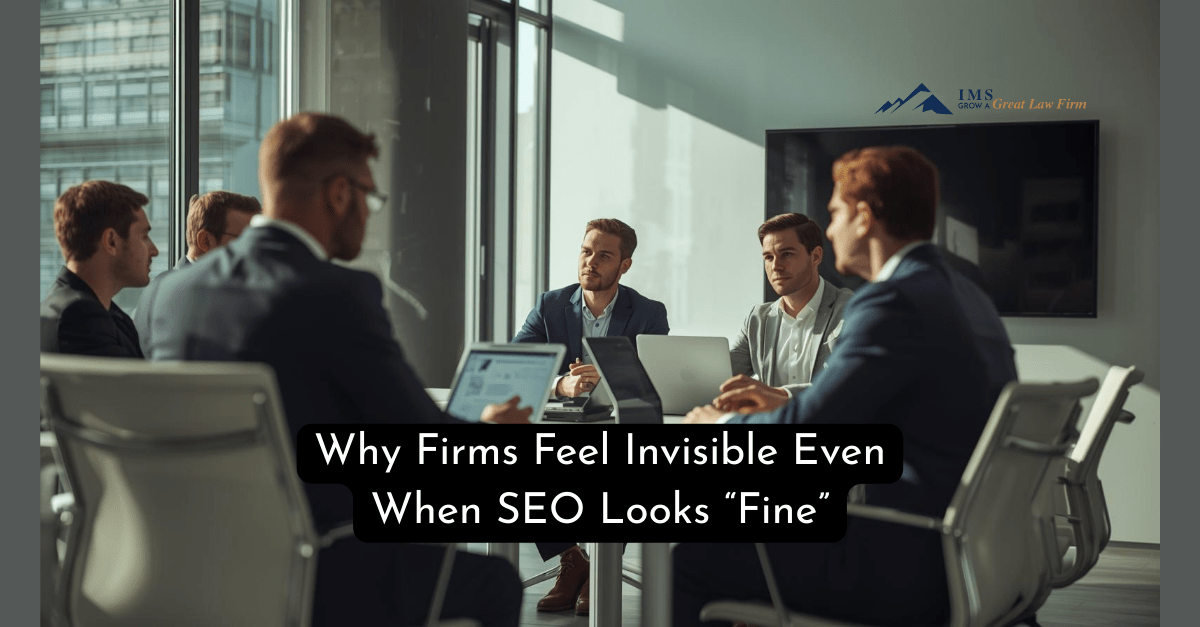 law firm SEO visibility
