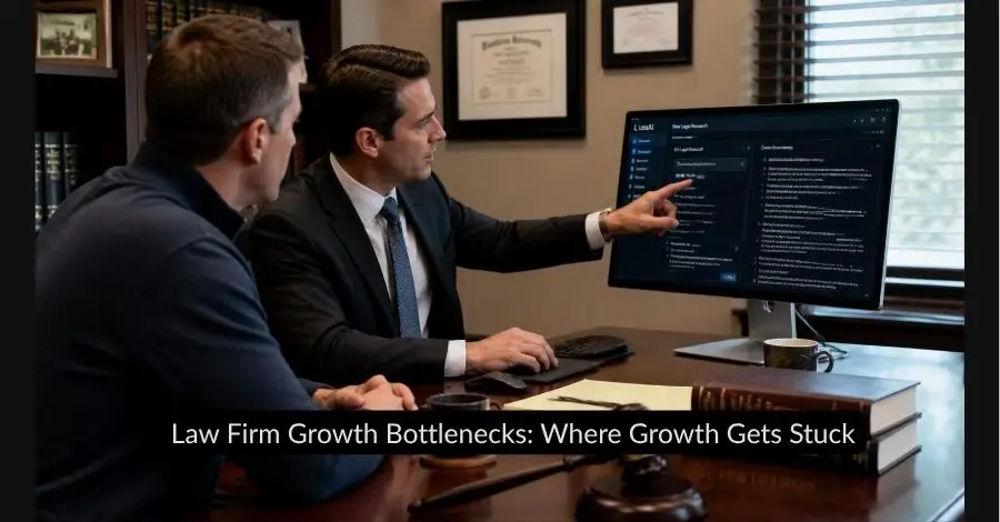 law firm growth bottlenecks