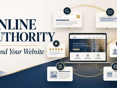 Law firm online authority and visibility across Google search, AI search, reviews, and professional directories.