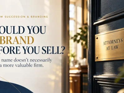 Rebranding a law firm